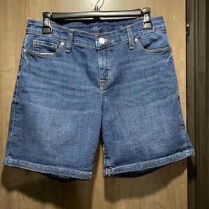 New Directions Blue Jean Shorts